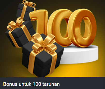 Bonus untuk 100 taruhan
